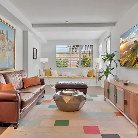 6 Modern 2 Bdr Apartment Santa Monica Pier Los Angeles Exterior foto
